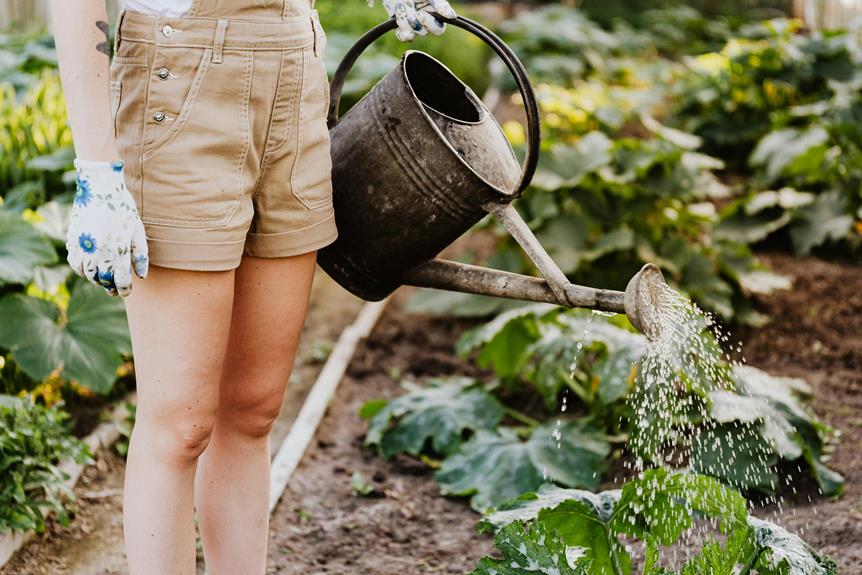 plant care in heatwave